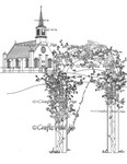 Pretty Church Digital Image